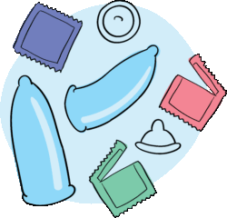 Condoms, birth control and protection are important to stop pregnancy and the spread of STI's.