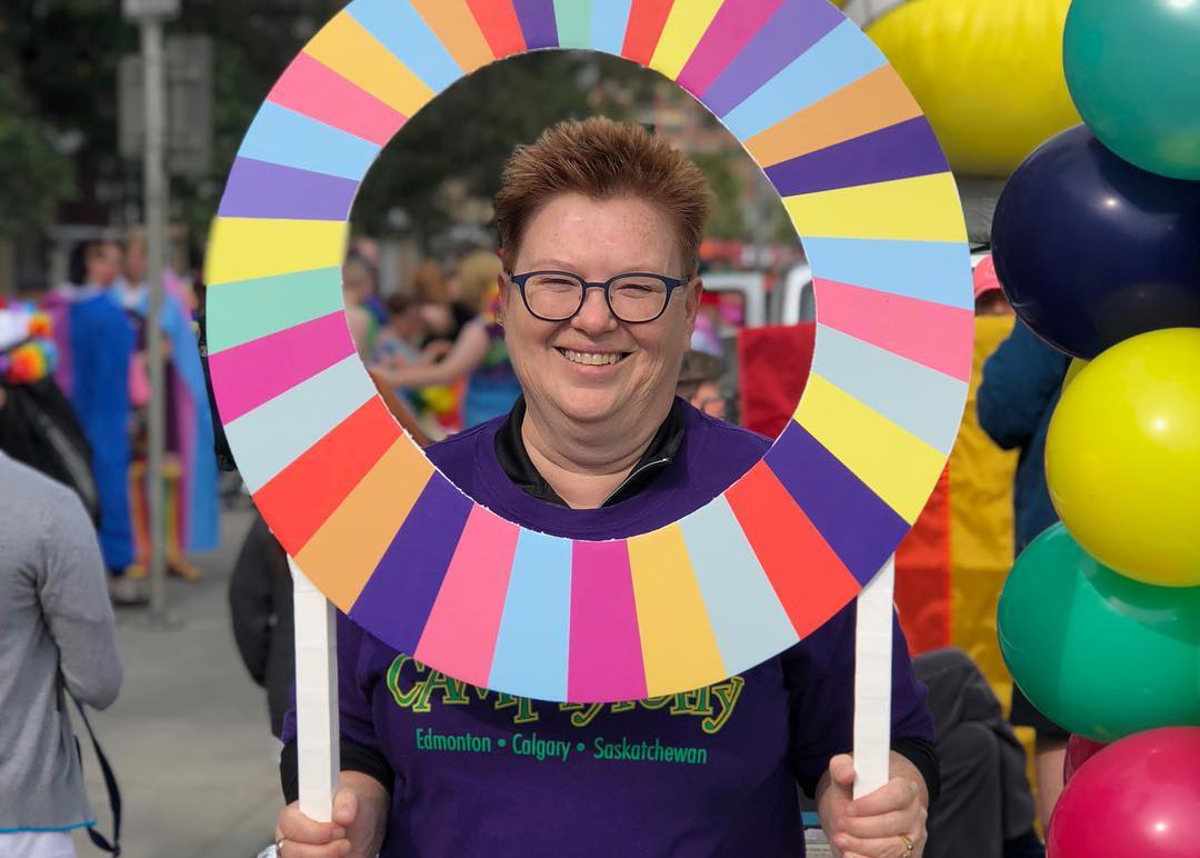 Pam at Pride – Centre for Sexuality 50 Years